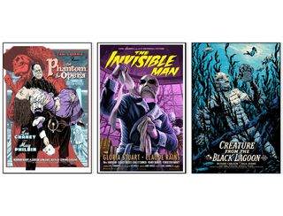 Pack 3 Láminas Terror Clásico Universal