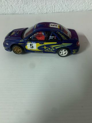 Subaru Impreza WRC Scalextric Coche Rally