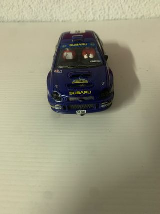 Subaru Impreza WRC Scalextric Coche Rally