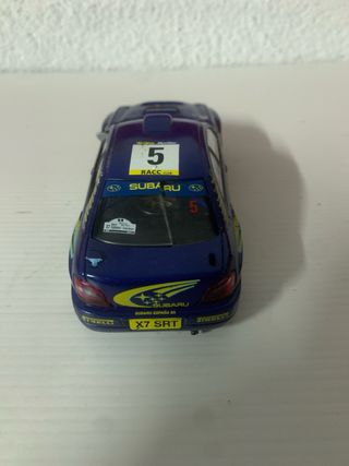 Subaru Impreza WRC Scalextric Coche Rally