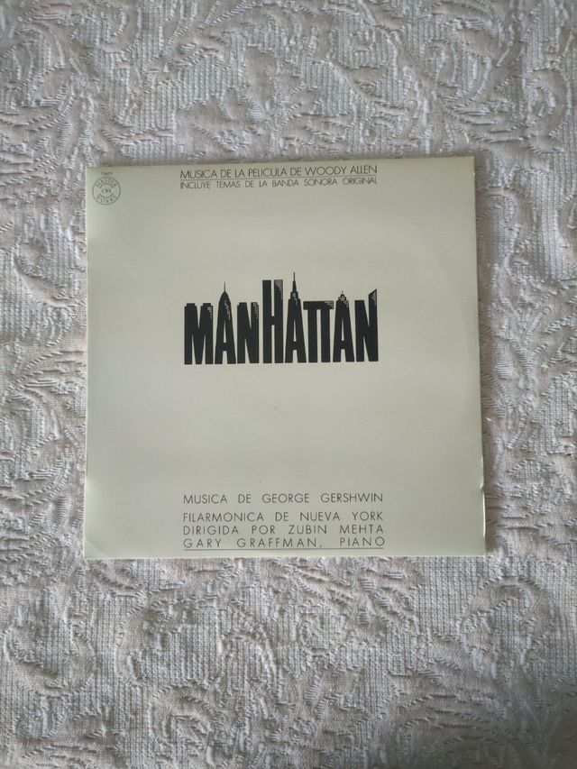 Vinilo Manhattan - Banda Sonora Original