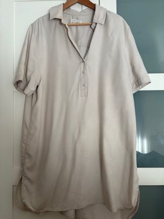 Vestido Oysho Beige Talla Única
