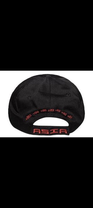 Cappellino The Weeknd XO Asia Tour Nero