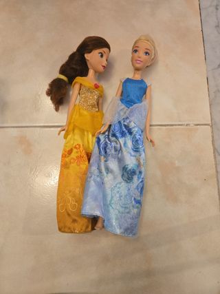 Castillo y muñecas Princesas Disney con Accesorios