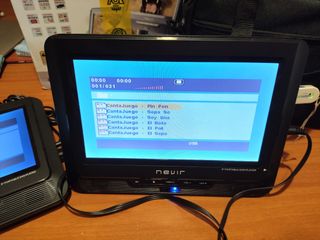 Pantallas DVD coche Nevir SOLO CON ENVÍO