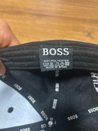 Gorra BOSS Negra Talla L