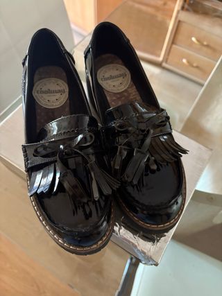 Mocasines Coolway Negros Talla 38