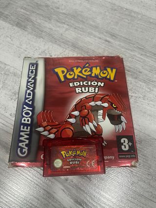Pokémon Rubí - Game Boy Advance