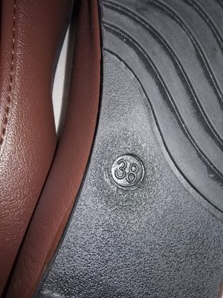 Manoletinas  Talla 38 pequeño