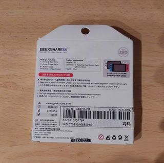 Fundas Caps GEEKSHARE para Joy-Cons Switch