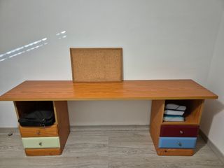 Escritorio de madera 2 metros