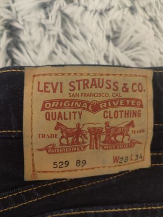 Pantalones Vaqueros Levi's Azules Oscuros