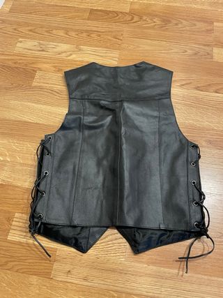 Chaleco de cuero chica talla S