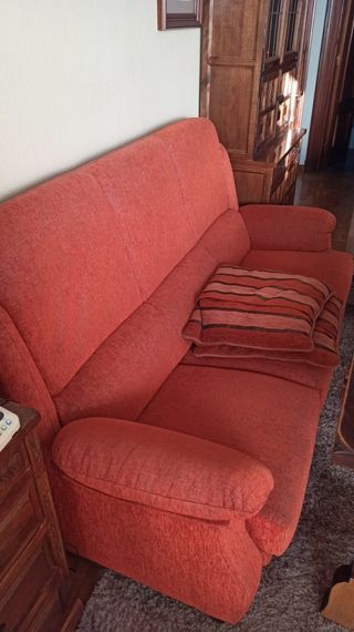 Sofá de 3 plazas naranja