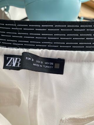 Pantalón Zara Blanco