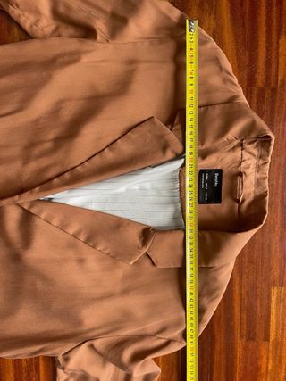 Gabardina fina Bershka S