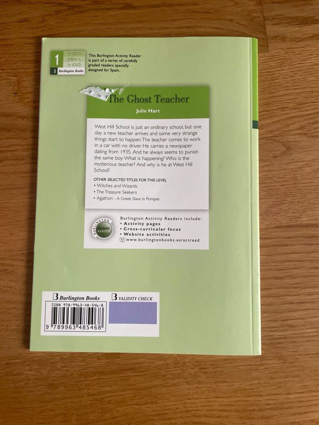 GHOST TEACHER BB-1 ESO ED.11 Burlington