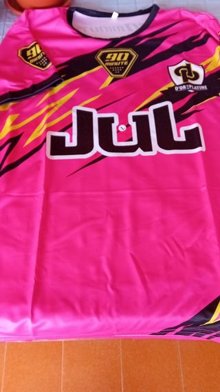 Camiseta Yamaha Jull Rosa Talla L