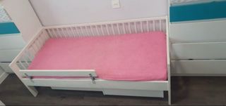 Cama infantil Ikea blanca