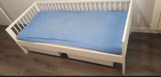 Cama infantil Ikea blanca