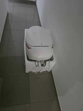 Inodoro Inteligente con Luz LED Azul