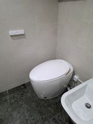 Inodoro Inteligente con Luz LED Azul