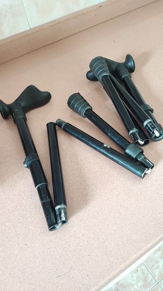 Bastones anatómicos plegables