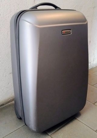 Valigia Roncato rigida grigia