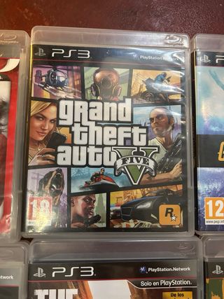 Juegos PS3: God of War, GTA V, RDR, etc.