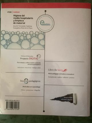 LA+SB Higiene del medio hospitalario. Libro alu...