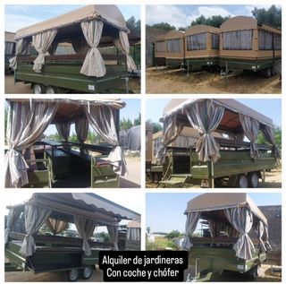 Alquiler y venta de remolques jardineras 