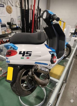 se vende minimoto scooter gasolina replica polini