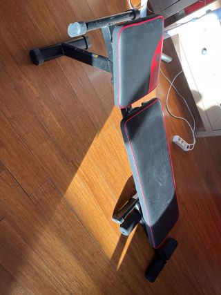 Banco de abdominales plegable Domyos