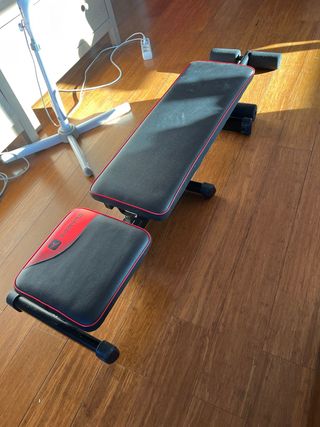 Banco de abdominales plegable Domyos
