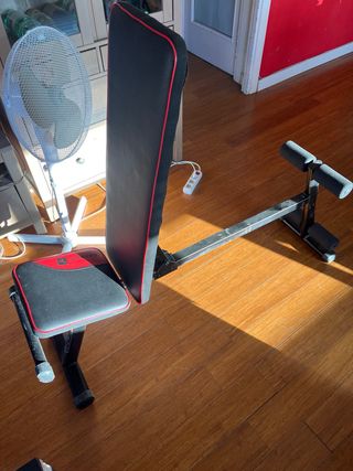Banco de abdominales plegable Domyos