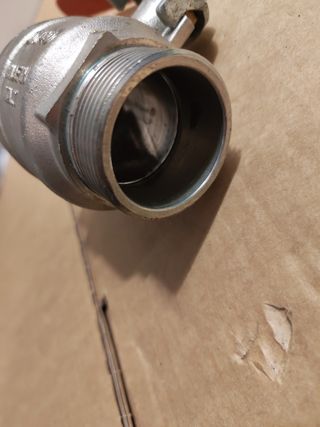 Valvola a sfera DN 40 1" 1/2 LUCCHETTABILE