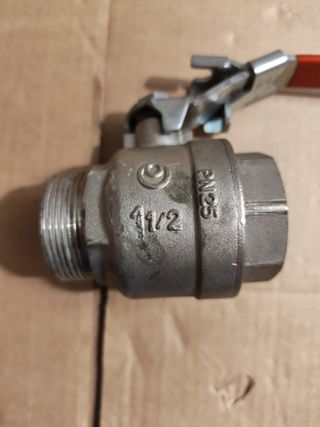 Valvola a sfera DN 40 1" 1/2 LUCCHETTABILE