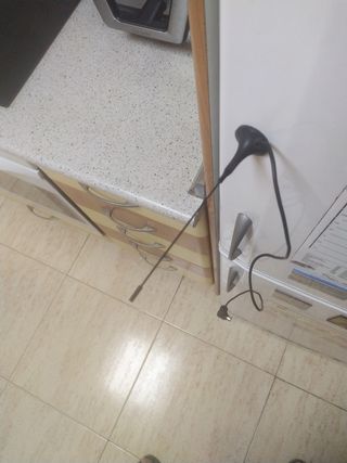 Antena de TV con conector F