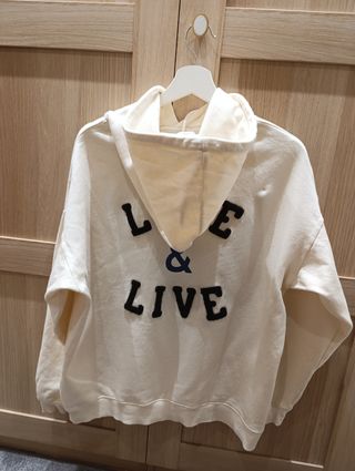 Sudadera Brownie cruda talla S/M