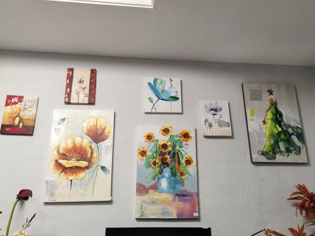 Mueble tocador con espejo oriental