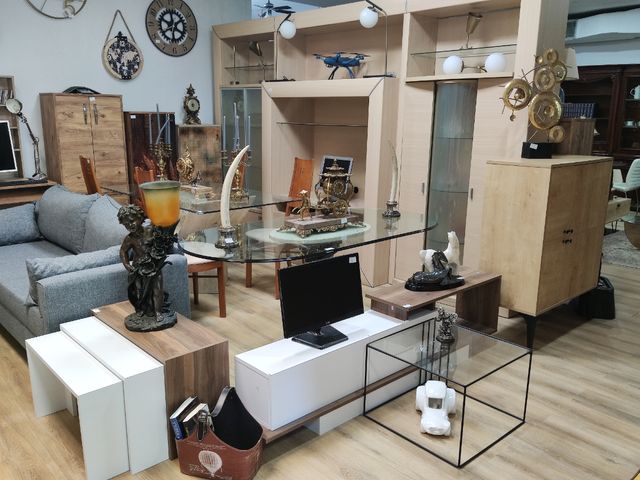 Mueble tocador con espejo oriental