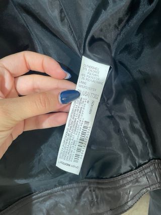 Giubbotto similpelle marrone Zara uomo