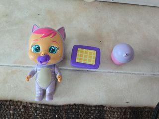 Lote: Casa Bebé Llorón + Muñeca Cry Baby Grande