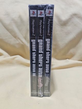 PS2 Grand Theft Auto: The Trilogy Precintado