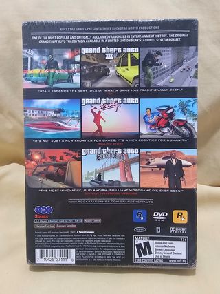 PS2 Grand Theft Auto: The Trilogy Precintado