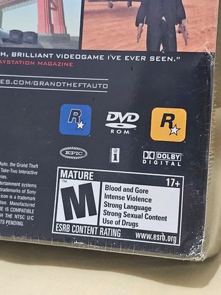 PS2 Grand Theft Auto: The Trilogy Precintado