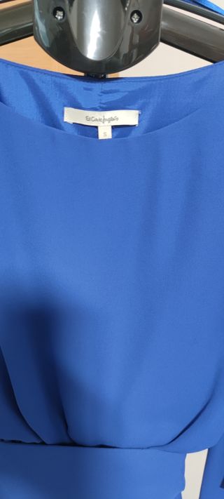 Vestido fiesta azul talla S
