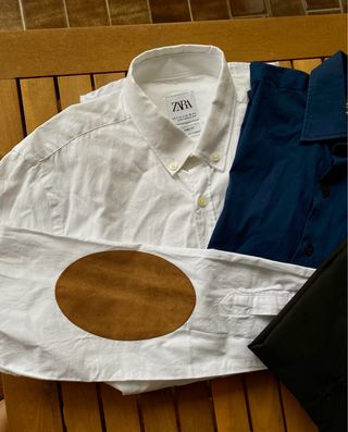 3 camisas: 2 de Zara y 1 Cedar. Como nuevas! 