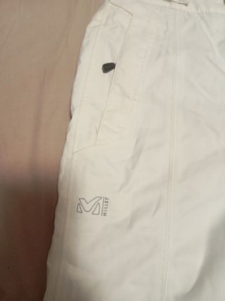 Pantalones de esquí blancos