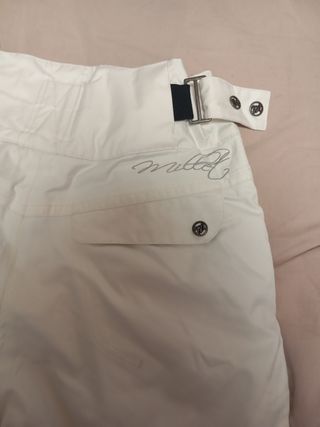 Pantalones de esquí blancos